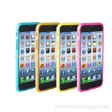 PC + TPU skin bumper case for iPhone 6G